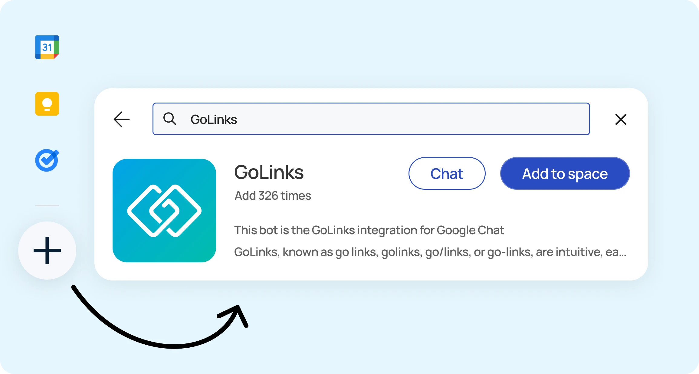 GoLinks® in Google Chat